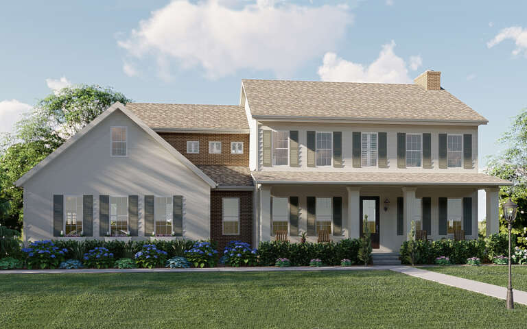 House Plan House Plan #32429 Front Elevation 
