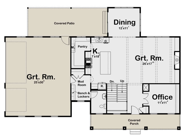 House Plan House Plan #32429 Drawing 1