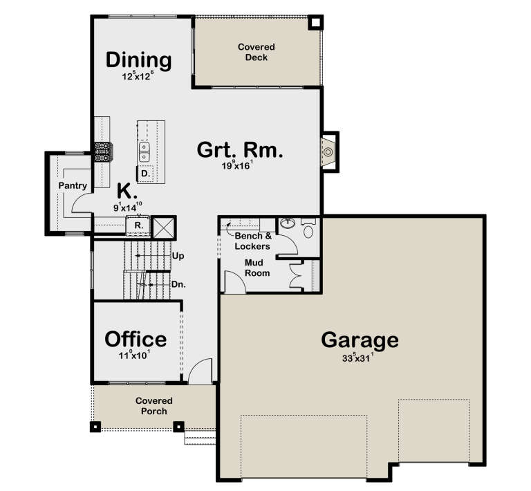 House Plan House Plan #32431 Drawing 1