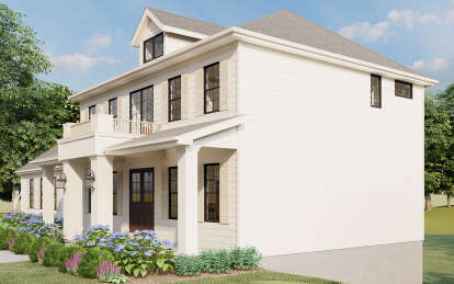 Southern House Plan #1935-00035 Elevation Photo