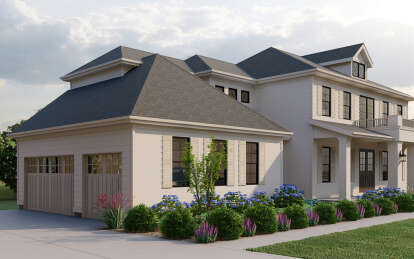 Southern House Plan #1935-00035 Elevation Photo
