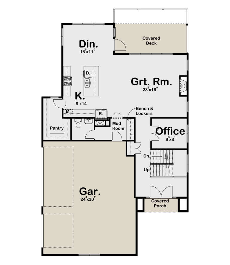 House Plan House Plan #32433 Drawing 1