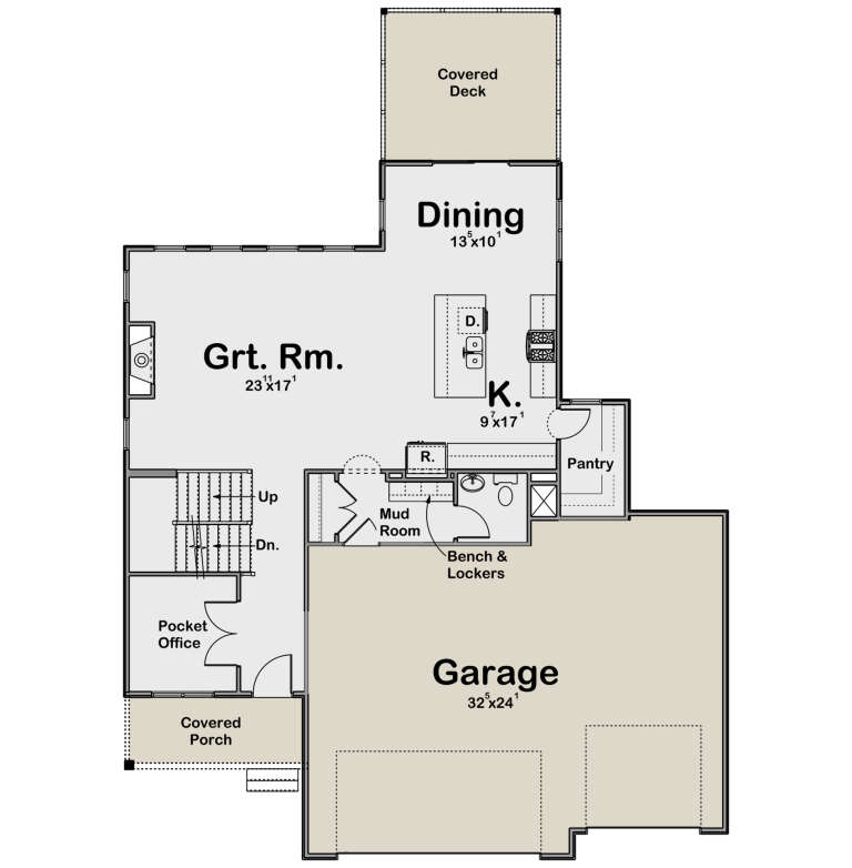 House Plan House Plan #32435 Drawing 1