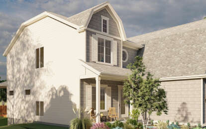 Cottage House Plan #1935-00040 Elevation Photo