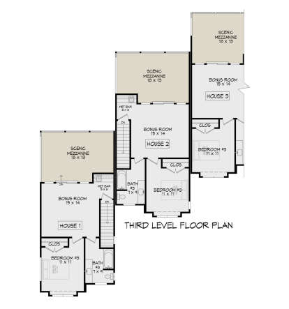 Third Floor for House Plan #940-01237