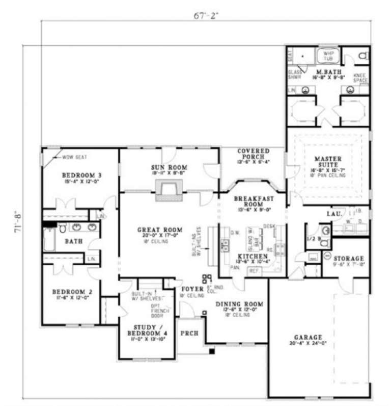 House Plan House Plan #3244 Drawing 1