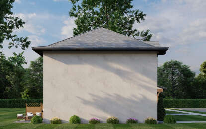 European House Plan #110-01117 Elevation Photo