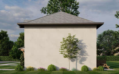 European House Plan #110-01117 Elevation Photo