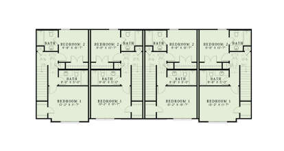 Second Floor for House Plan #110-01117