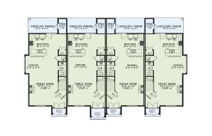 Main Floor  for House Plan #110-01118