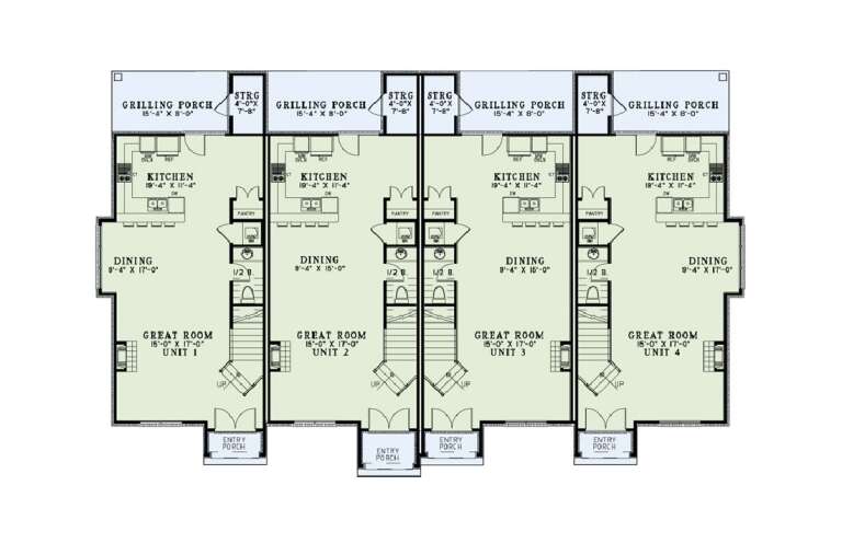 House Plan House Plan #32442 Drawing 1