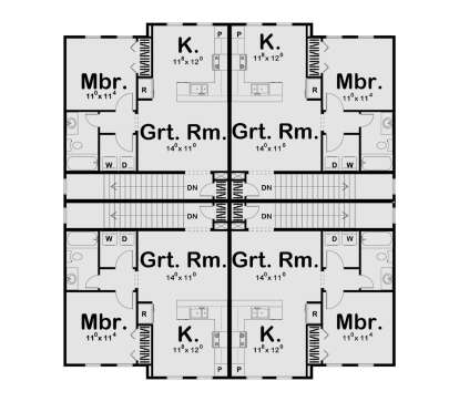 Main Floor for House Plan #963-01097