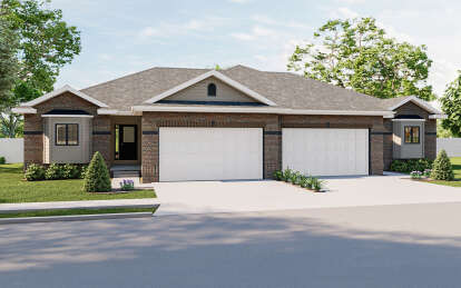 Traditional House Plan #963-01099 Elevation Photo