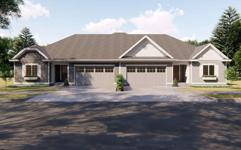 House Plan House Plan #32446 Front Elevation 