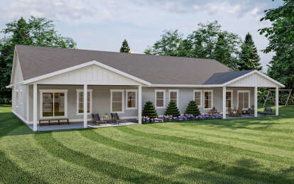 Modern Farmhouse House Plan #963-01101 Elevation Photo