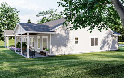 Modern Farmhouse House Plan #963-01101 Elevation Photo