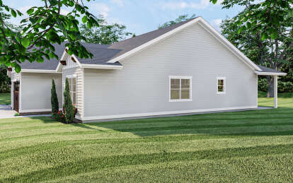 Modern Farmhouse House Plan #963-01101 Elevation Photo