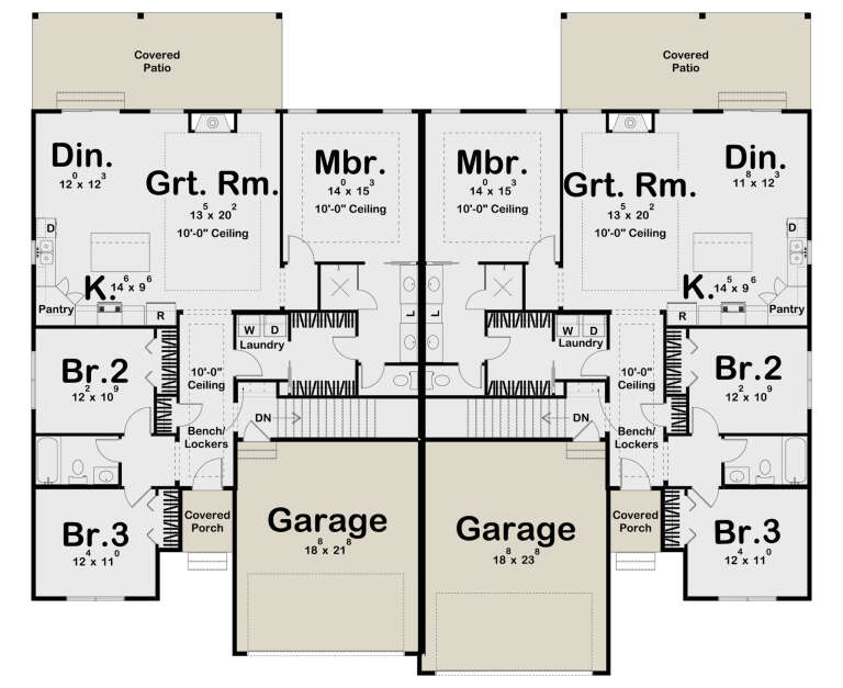 House Plan House Plan #32447 Drawing 1