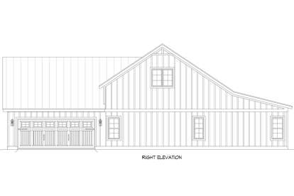 Modern Farmhouse House Plan #940-01240 Elevation Photo