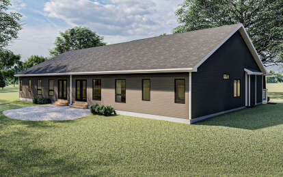 Craftsman House Plan #963-01102 Elevation Photo