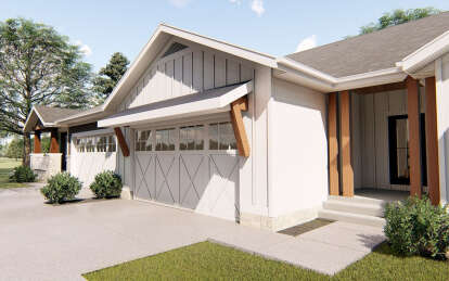 Craftsman House Plan #963-01102 Elevation Photo