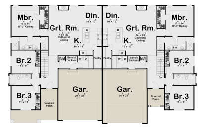 Main Floor  for House Plan #963-01102
