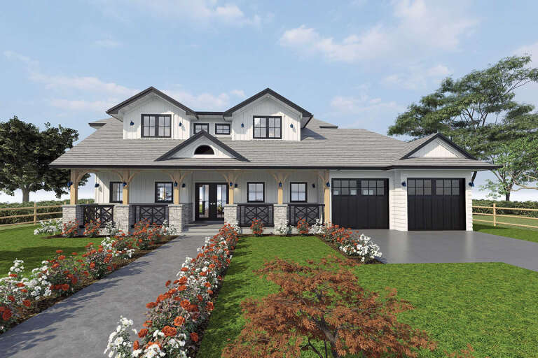 House Plan House Plan #32451 Front Elevation 