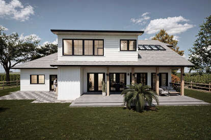 Craftsman House Plan #5984-00020 Elevation Photo