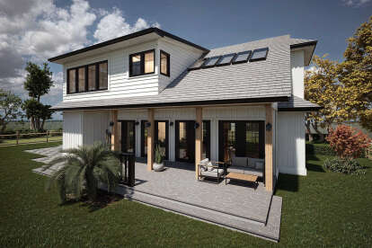 Craftsman House Plan #5984-00020 Elevation Photo