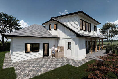 Craftsman House Plan #5984-00020 Elevation Photo