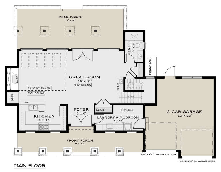 House Plan House Plan #32451 Drawing 1