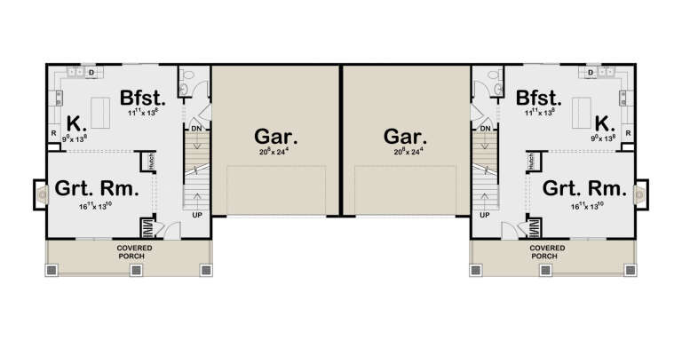 House Plan House Plan #32452 Drawing 1