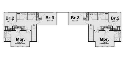 Second Floor for House Plan #963-01103
