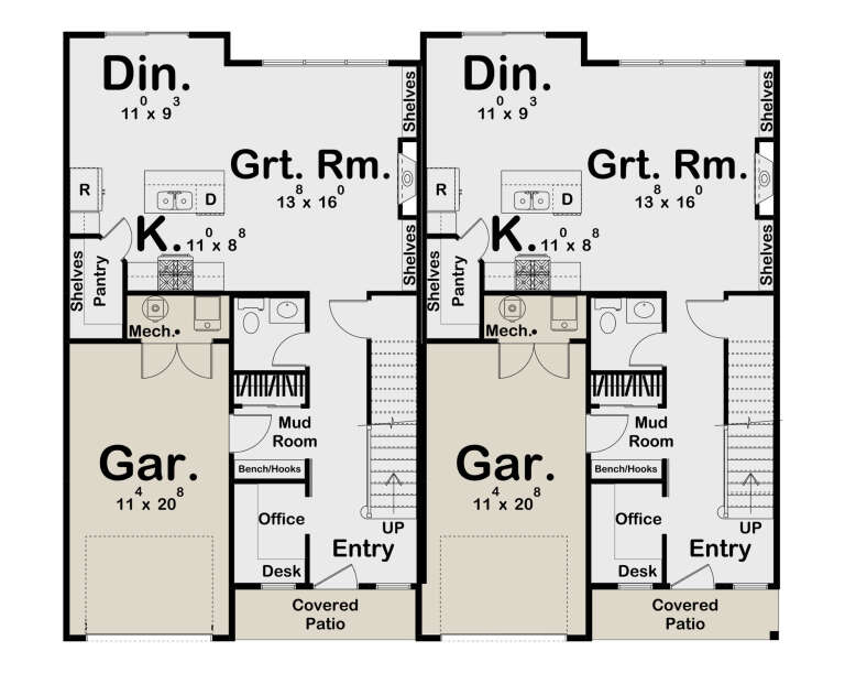 House Plan House Plan #32454 Drawing 1