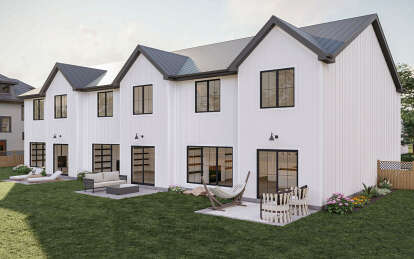 Modern Farmhouse House Plan #963-01106 Elevation Photo
