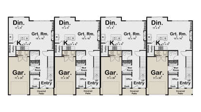 Main Floor  for House Plan #963-01107
