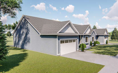 Traditional House Plan #963-01108 Elevation Photo
