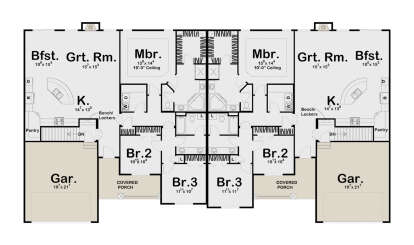 Main Floor  for House Plan #963-01108