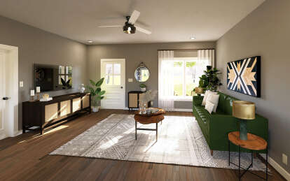 Modern Farmhouse House Plan #1776-00148 Additional Photo