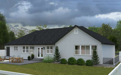 Craftsman House Plan #2802-00345 Elevation Photo