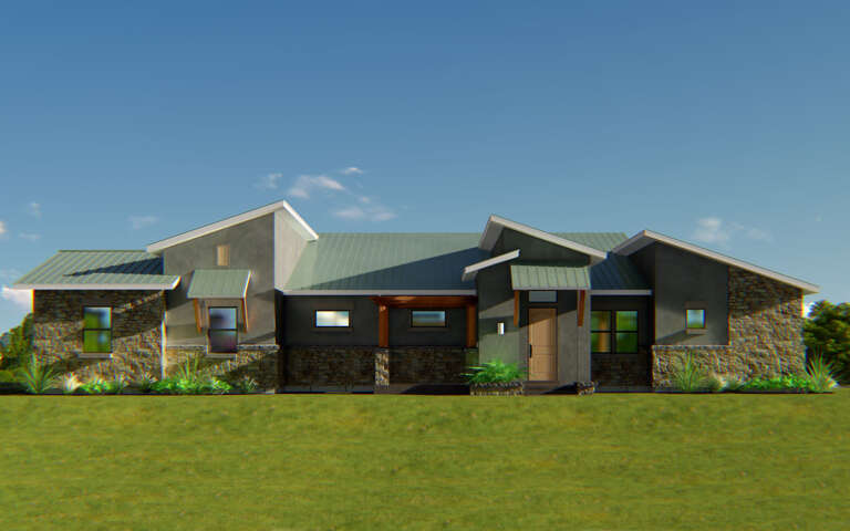 House Plan House Plan #32466 Front Elevation 