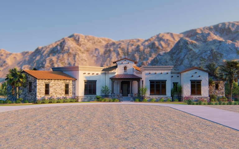 House Plan House Plan #32469 Front Elevation 