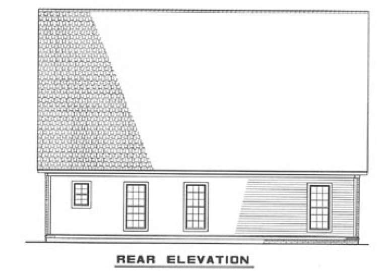Cottage House Plan #110-00133 Elevation Photo