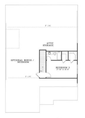 Floorplan 2 for House Plan #110-00133