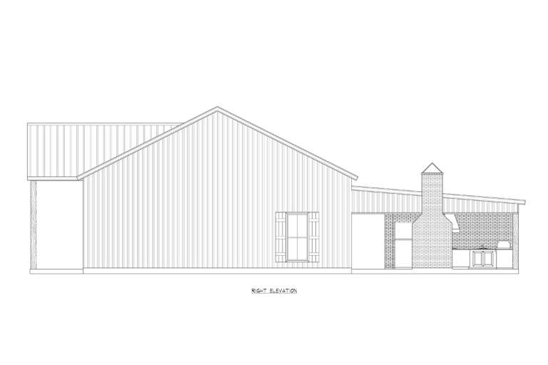 Barn Plan - 3,029 Square Feet, 4 Bedrooms, 3.5 Bathrooms | Floor Plan ...