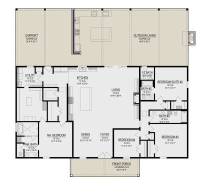 Main Floor  for House Plan #2473-00008