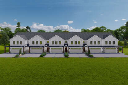 Modern Farmhouse House Plan #2802-00349 Elevation Photo