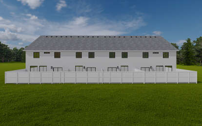 Modern Farmhouse House Plan #2802-00350 Elevation Photo