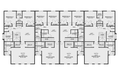 Second Floor for House Plan #2802-00350