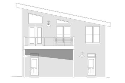 Modern House Plan #940-01241 Elevation Photo
